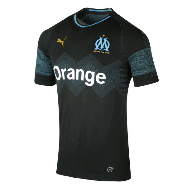 Marseille Trikot Auswarts 2018-19 Schwarz Fussballtrikots Günstig